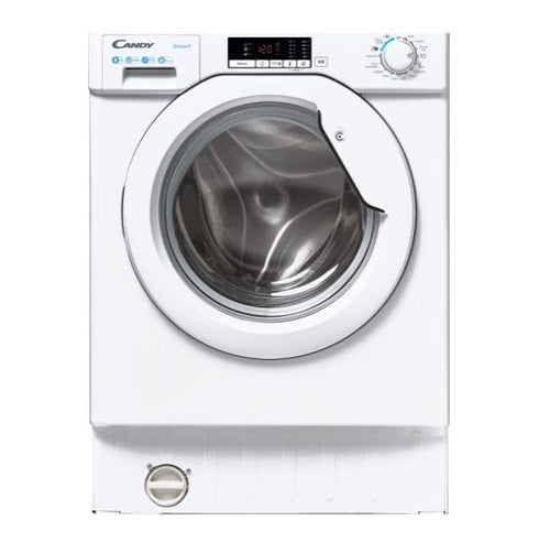 Candy CBW 48D2E - White Integrated 8KG Washing Machine - 1400 RPM - D energy