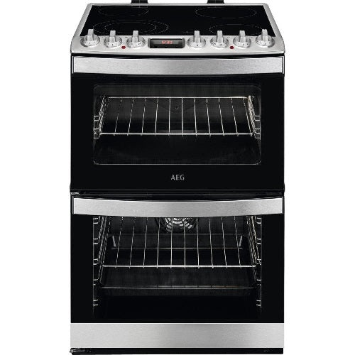 AEG CCB6740ACM - Stainless steel 4 Zone Electric Cooker - Catalytic cleaning - A/A energy