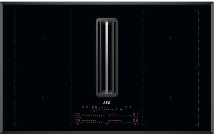 AEG CCE84751FB - Black 4 Zone Venting Hob - A energy