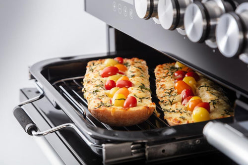 Rangemaster NEX110SOEISS/C - Stainless Steel 110cm Range Cooker - Dual Fuel Induction - A Energy