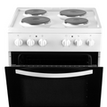 Sia ESXB60W - White Freestanding Electric Cooker With 4 Zone Plate Hob - A Energy