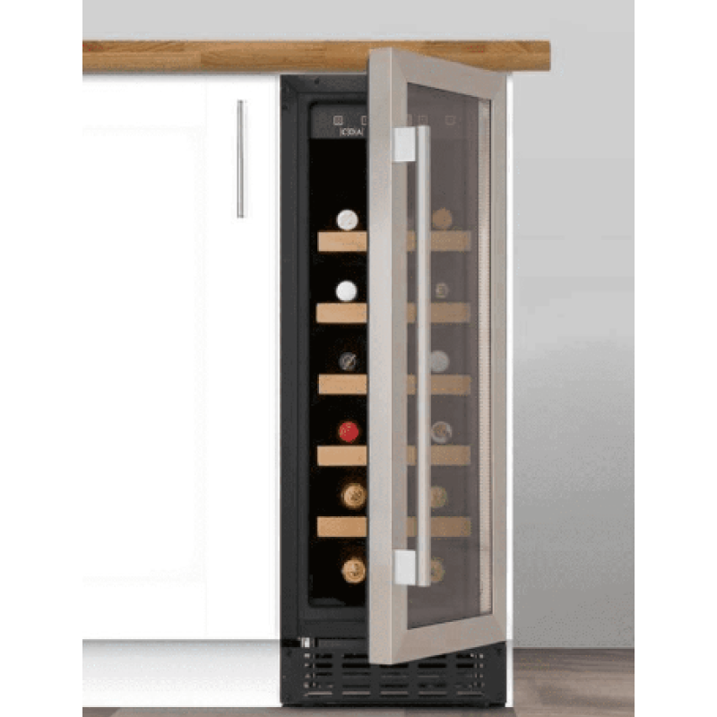 CDA FWC304SS - Stainless steel 20 Bottle Capacity Wine Cooler - G energy