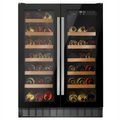 CDA FWC624BL - Black 40 Bottle Capacity Wine Cooler - G energy