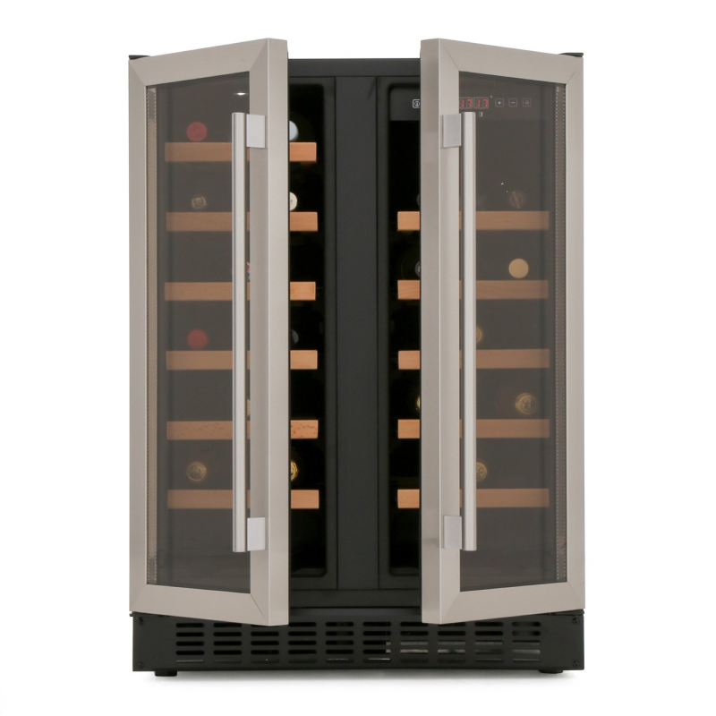 CDA FWC624SS - Stainless steel 40 Bottle Capacity Wine Cooler - G energy