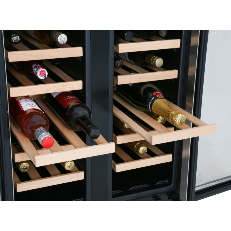 CDA FWC624SS - Stainless steel 40 Bottle Capacity Wine Cooler - G energy