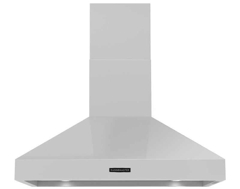 Rangemaster RDLXHD100PWHT/CM1 100 Deluxe Cooker Hood – White / Chrome
