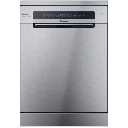 Candy CF 5C7F0X-80 - Silver Freestanding Dishwasher - C energy