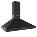 Stoves ST STERLING CHIM 90PYR BLK - Black 90cm Chimney Extractor - 610m³/h - A+ energy