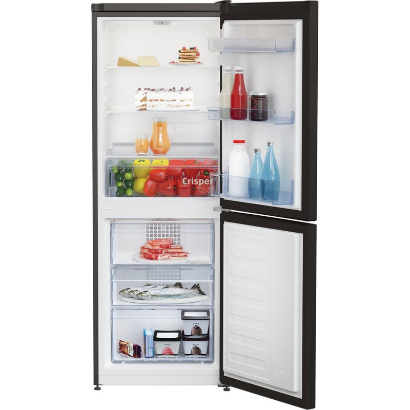 Beko CFG4552B - Black Freestanding 50/50 Frost Free Fridge Freezer - E energy