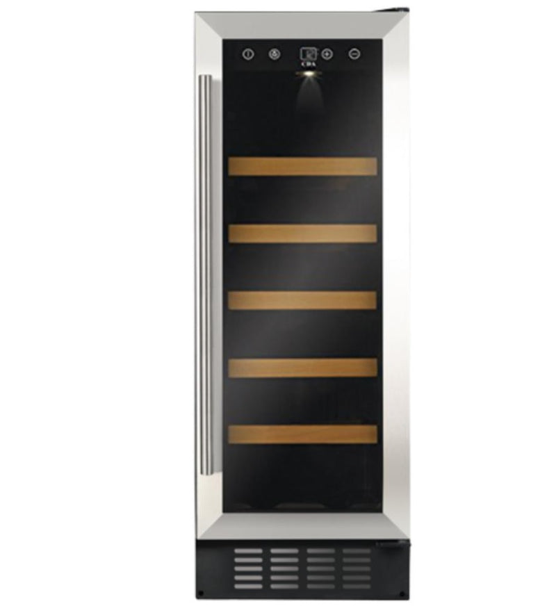 CDA CFWC304SS - Stainless steel 19 Bottle Capacity Wine Cooler - G energy