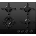 FisherPaykel CG604DLPGB4 - Black 4 Zone Gas Hob