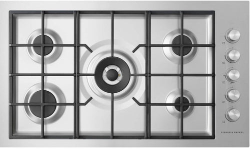 FisherPaykel CG905DWNGFCX3 - Stainless steel Gas Hob