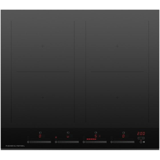 FisherPaykel CI604DTB4 - Black 4 Zone Electric Hob