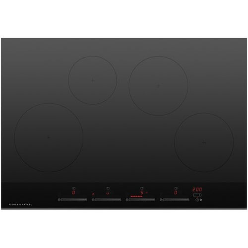 FisherPaykel CI764DTB4 - Black 4 Zone Electric Hob