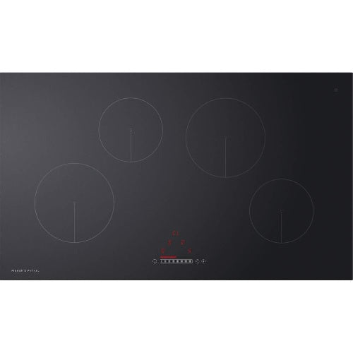 FisherPaykel CI904CTB1 - Black 4 Zone Electric Hob