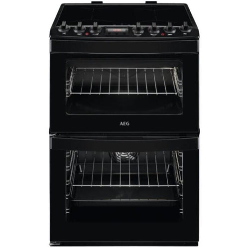 AEG CIB6742ACB - Black 4 Zone Electric Cooker - Catalytic cleaning - A/A energy