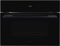 Caple CM111BG - Black Glass Single Oven - 40L Capacity - Manual Cleaning