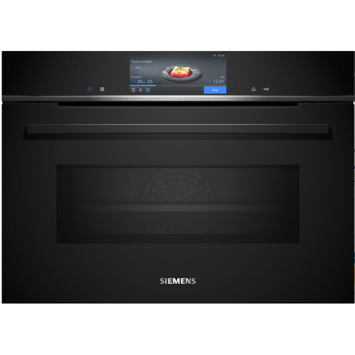 Siemens CM778GNB1B - Black Electric Single Oven