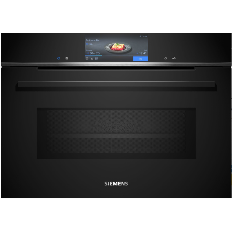 Siemens CM778GNB1B - Black Electric Single Oven