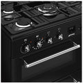 Smeg CX93GMBL - Black Dual Fuel Cooker - A energy