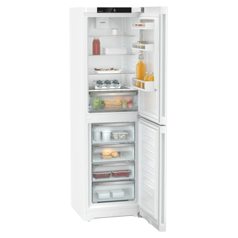 Liebherr CND5704 - White Freestanding Frost Free Fridge Freezer - D energy