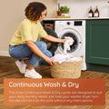 Hotpoint HBD 1781 ANTI STAIN UK - White 10KG/7KG Washer Dryer - 1800 RPM - A-10% | D Energy