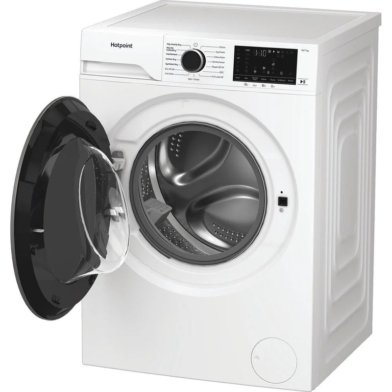 Hotpoint HBD 1781 ANTI STAIN UK - White 10KG/7KG Washer Dryer - 1800 RPM - A-10% | D Energy