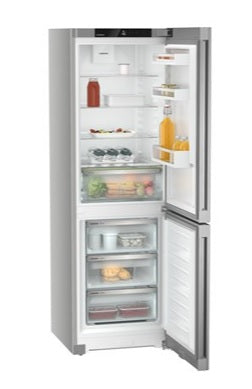 Liebherr CNSFD5203 - Silver Freestanding Frost Free Fridge Freezer - D energy