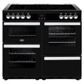 Belling COOKCENTRE 100E BLK 44444 - Black 5 Zone Electric Cooker - A/A energy