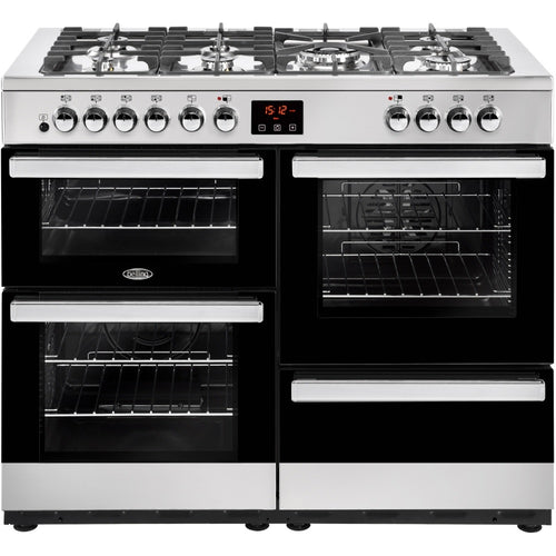 Belling COOKCENTRE 110DFT Sta 444 - 7 Zone Dual Fuel Cooker - A/A energy