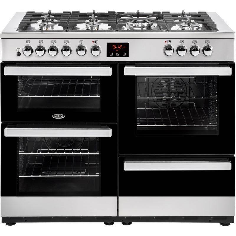 Belling COOKCENTRE 110DFT Sta 444 - 7 Zone Dual Fuel Cooker - A/A energy