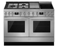 Smeg CPF120IGMPX - Stainless steel 6 Zone Dual Fuel Cooker - A+/A energy