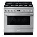 Smeg CPF9GPWH - White 6 Zone Dual Fuel Cooker - A+ energy