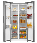 Midea MDRS619FIE46 - Inox American Fridge Freezer - 460L - E Energy Rating