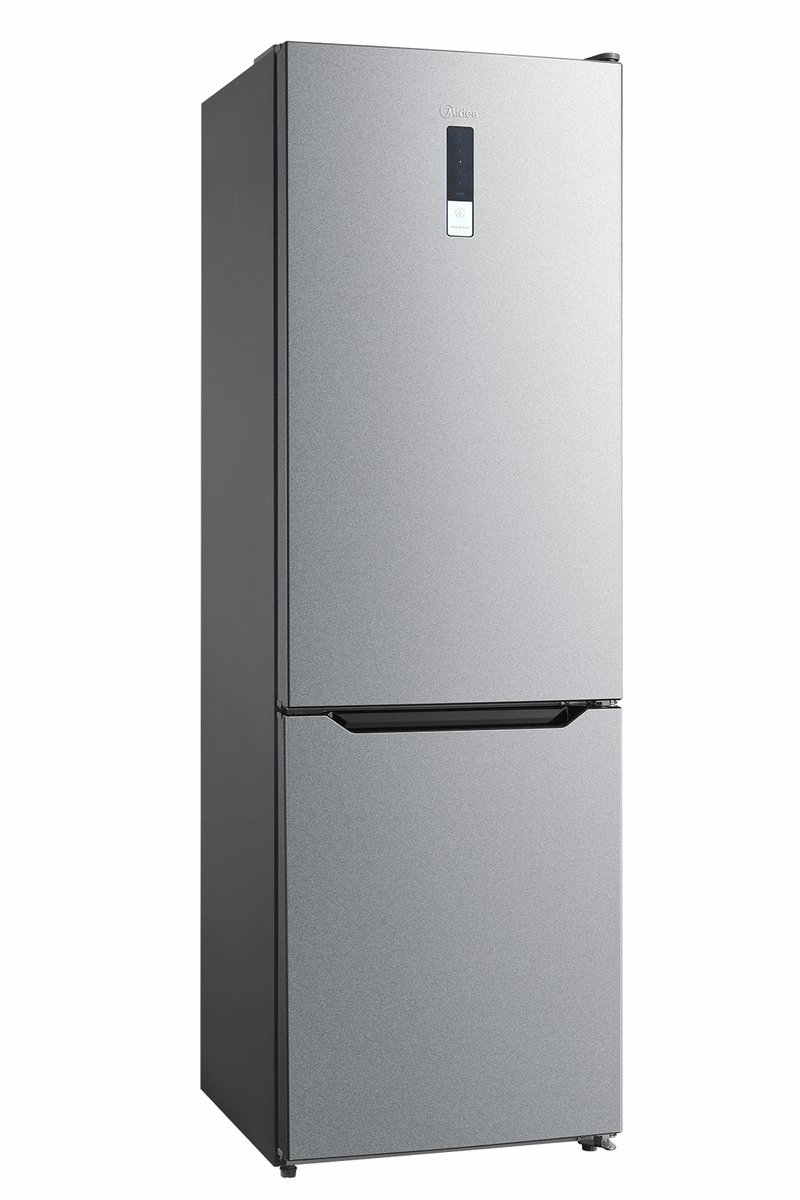 Midea  MDRB424FGD02O - Silver Freestanding 70/30 Frost Free Fridge Freezer - D energy