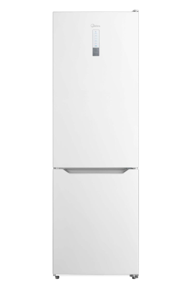 Midea MDRB424FGD01O - Inox Fridge Freezer - 310L - 60/40 Split - Multi Air Flow - D Energy Rating