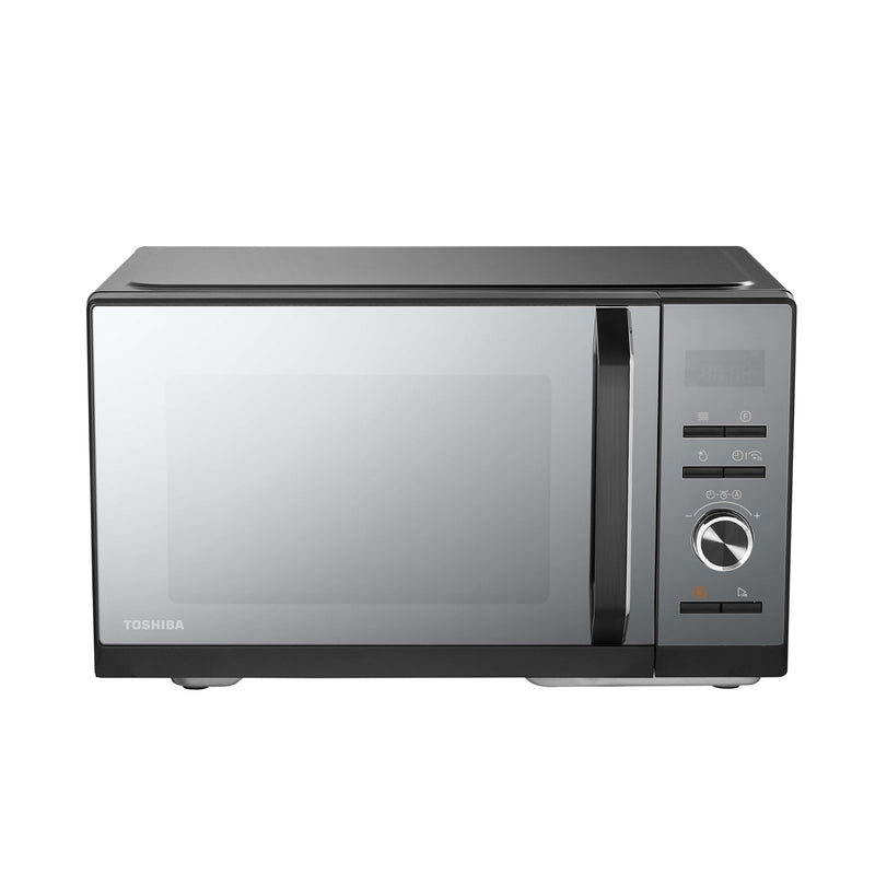 Toshiba MW3-AC26SF(MB) - Black Smart Air Fry Microwave - 26L Capacity - Display