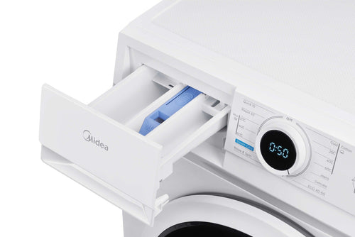 Midea MF10EW90BA - White Freestanding 9KG Washing Machine - 1400 RPM - A energy - Display