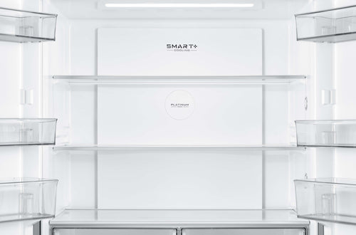 Midea MDRF632FIE46 - Stainless steel Side By Side Frost Free Fridge Freezer - E energy