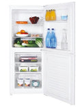 Candy CSC135 WEKN - White Freestanding Manual Defrost Fridge Freezer - F energy