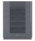 Smeg CVI138LS3 - Silver 38 Bottle Capacity Wine Cooler - G energy