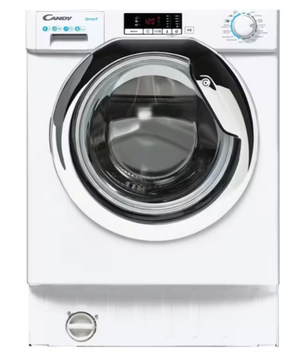 Candy CBW 48D2XCE-80 - White Integrated 8KG Washing Machine - 1400 RPM - C energy