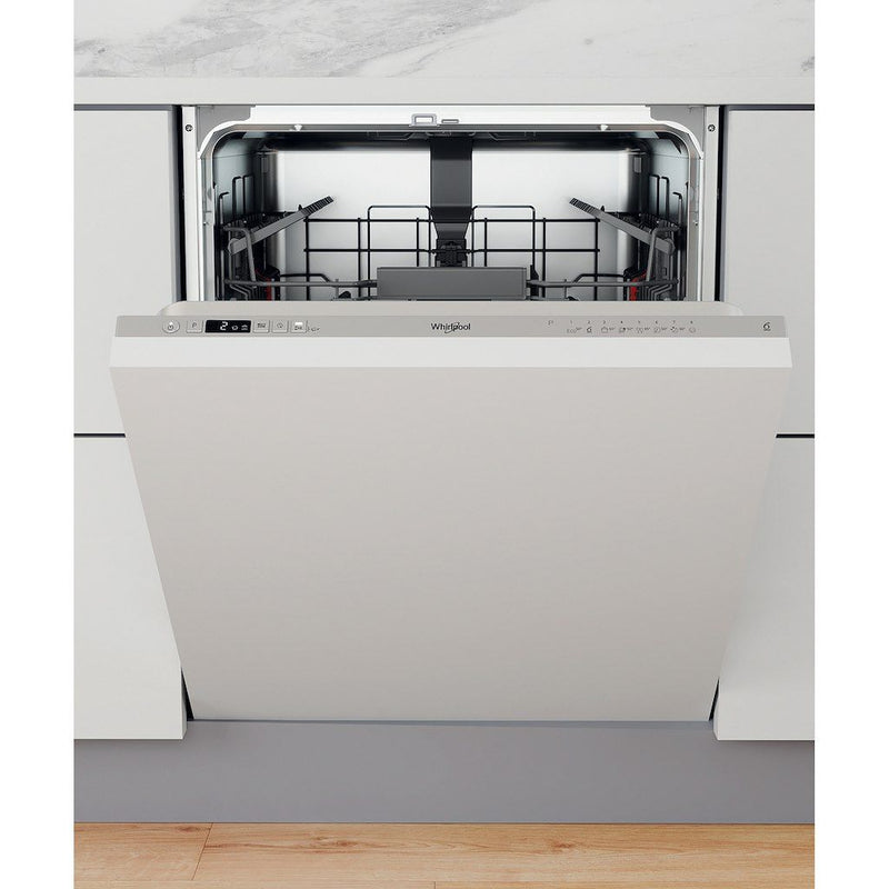 Indesit D2I HL326 UK - White Integrated Dishwasher - E energy