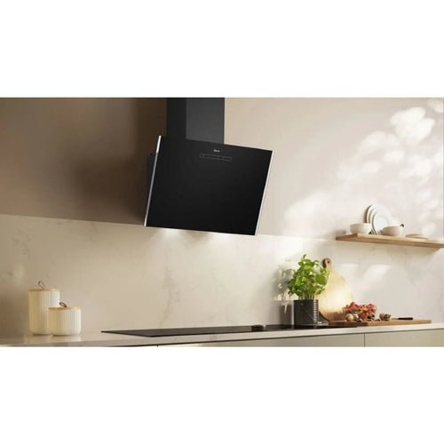 Neff D83IDF1S0B - Black Chimney Cooker Hood - Touch Control - A energy