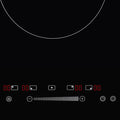 sia INDH75BL - Black 5 Zone Induction Hob - Display
