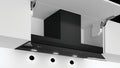 Neff D95XAM2S0B - Black Integrated Extractor - B energy