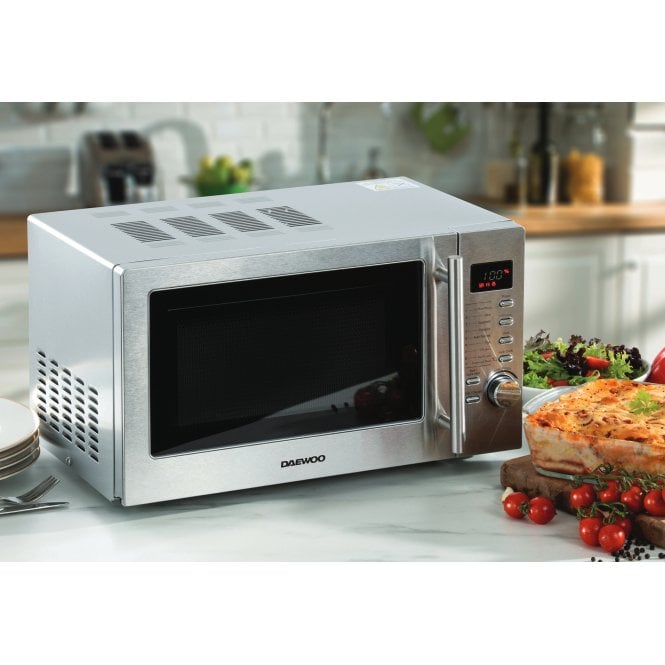 DAEWOO SDA2088GE - Silver 20L Microwave with Grill - 700W - No Energy Rating