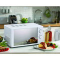 Daewoo SDA2084GE - White Freestanding Microwave - Display