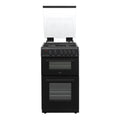 Hostess DOG50B - Black 4 Zone Gas Double Oven - A+ energy