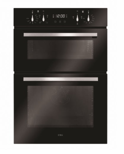 CDA DC941BL - Black Built in Electric Double Oven - A/A energy